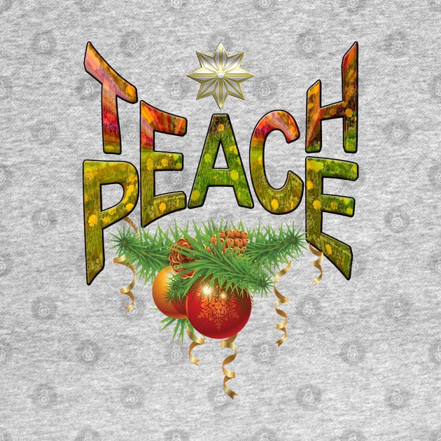 Teach-Peace Christmas gift by Nadine8May